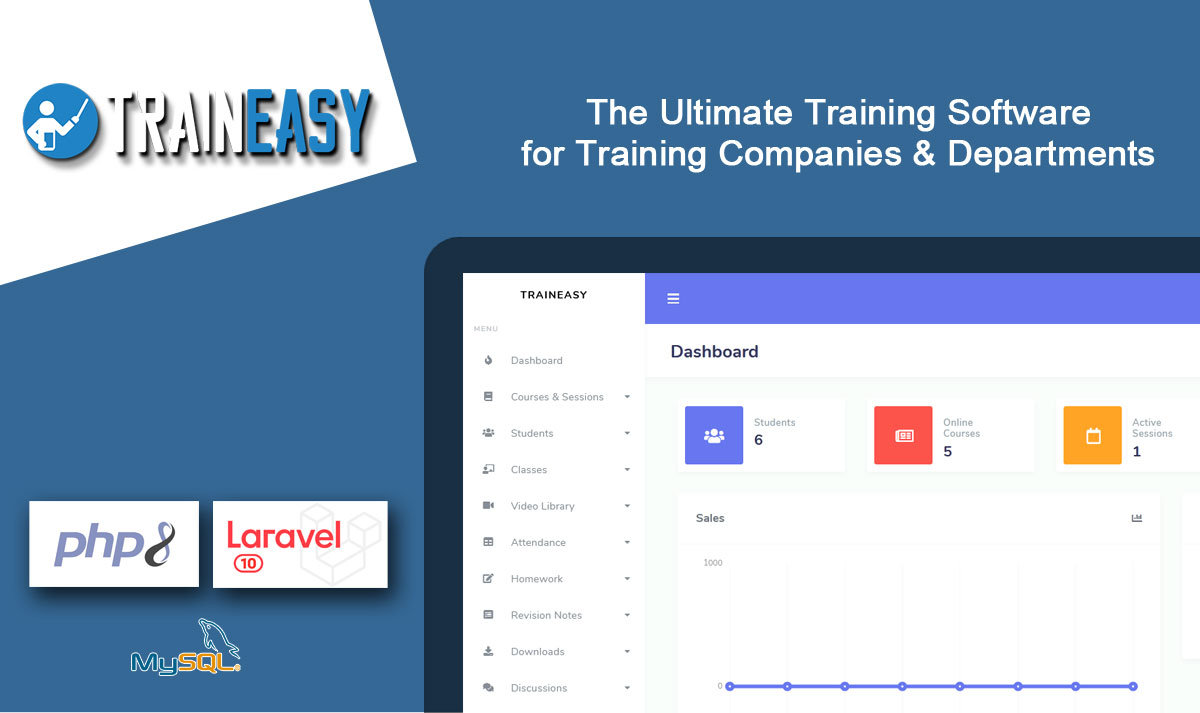 Training & Learning Management System - TrainEasy - 1