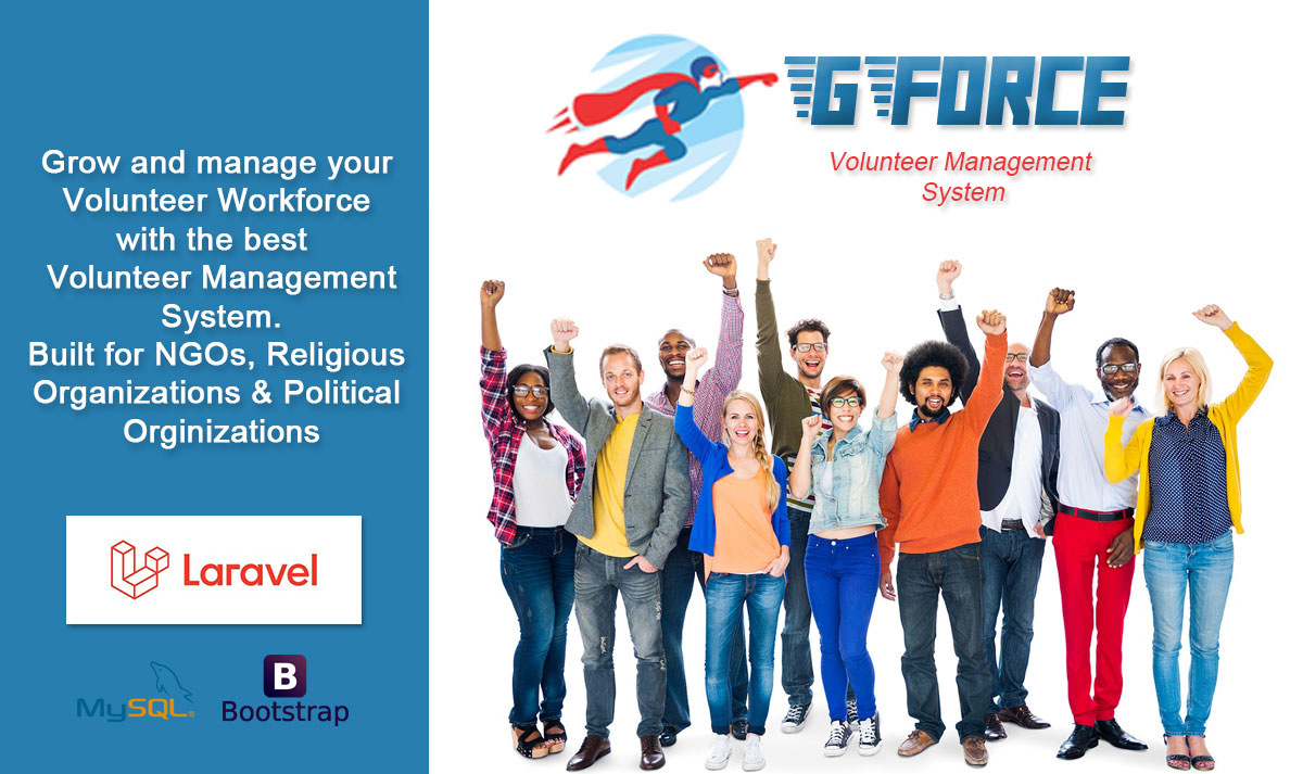 GForce Volunteer Management Software